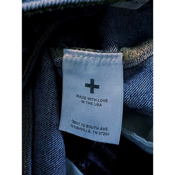 Imogene + Willie Low Rise Jeans Slim Blue Bottom Medium White Wash Open Hem 25 - Picture 9 of 11